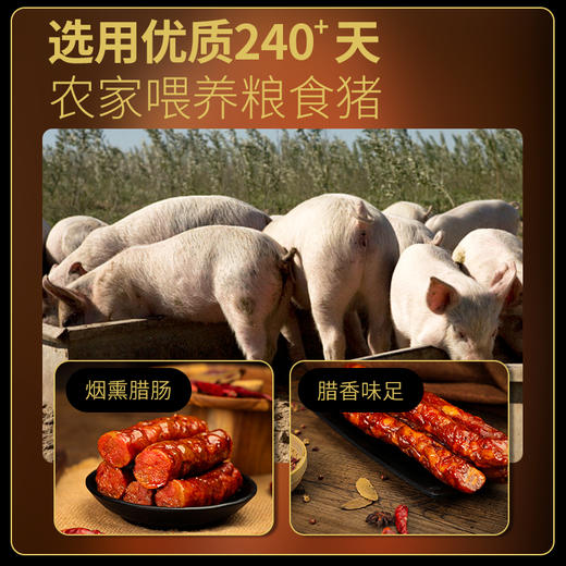 美缀美 国风系列 麻辣香肠 400g 地标产品 非遗工艺 农家土猪 商品图5
