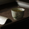 无落<果青釉下粉彩手绘雏菊知忆茶杯> 商品缩略图3