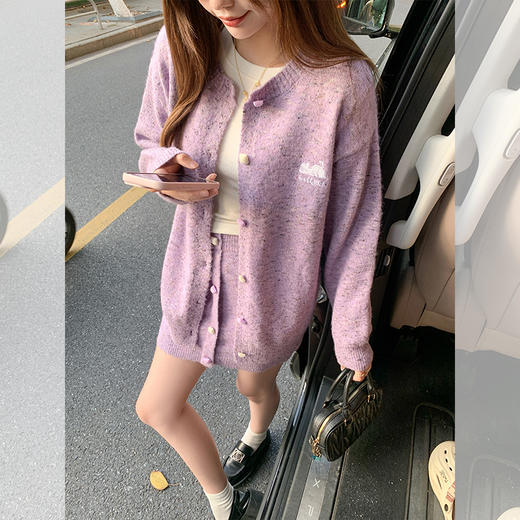 <曾小咸推荐>圆领毛织开衫 日常209.99/件 立减120 秒杀89.99/件！！半身裙日常149.99 立减90 秒杀59.99/件！！ 商品图2