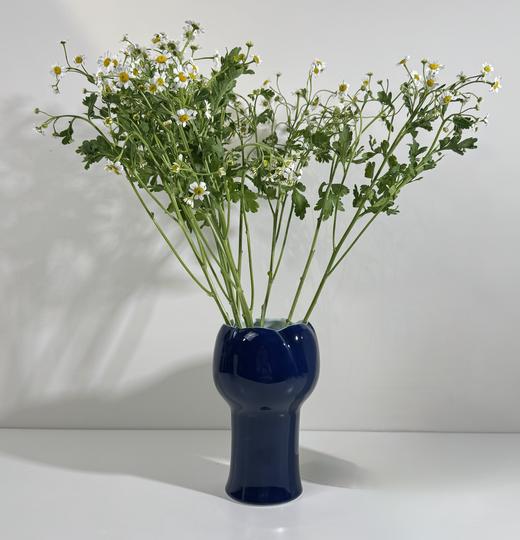 不仁斋 薛继业 陶瓷  茉莉花瓣花瓶花插客厅卧室桌面摆件花瓶花插 商品图3