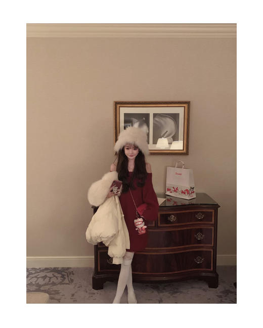 金蘑菇菇 “新年来点红色吧” /精选四款过年开运红 氛围感内搭 商品图9