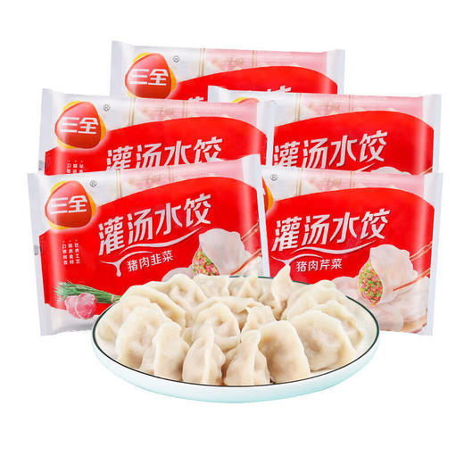 三全简易装水饺455g 商品图0