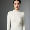 【高货QJ】全新升级【铂金会员367/天猫499/差价132】(04626) 洛诗琳半高领山羊绒女秋冬修身花瓣领纯色针织羊毛打底衫 商品缩略图1