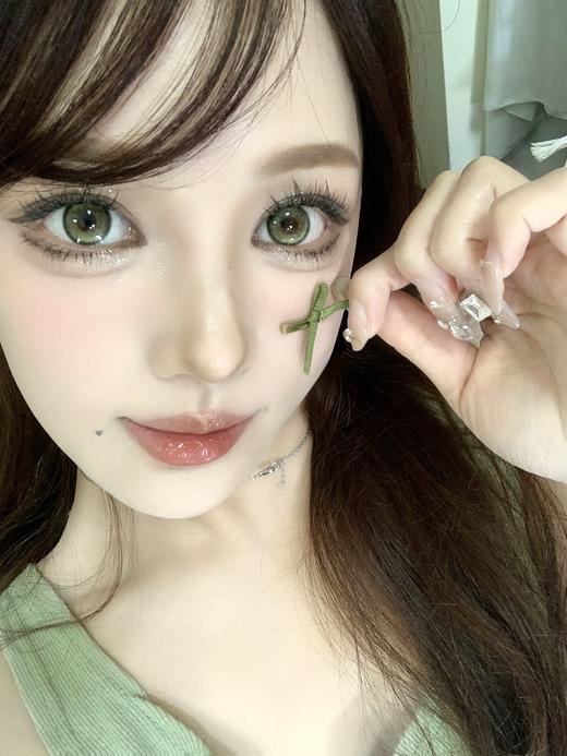 PuffGirl（Puff Girl）半年抛美瞳  牛油果脆片  直径14.5mm着色13.8mm 商品图1