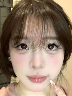 Kirafairy（kirafairy） 日抛(十片装) 红糖鸽血  直径14.5mm