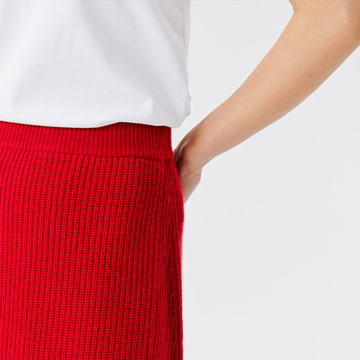 东黎 • 小山羊绒女士秋冬双层双元宝针显瘦半裙 2082 商品图4