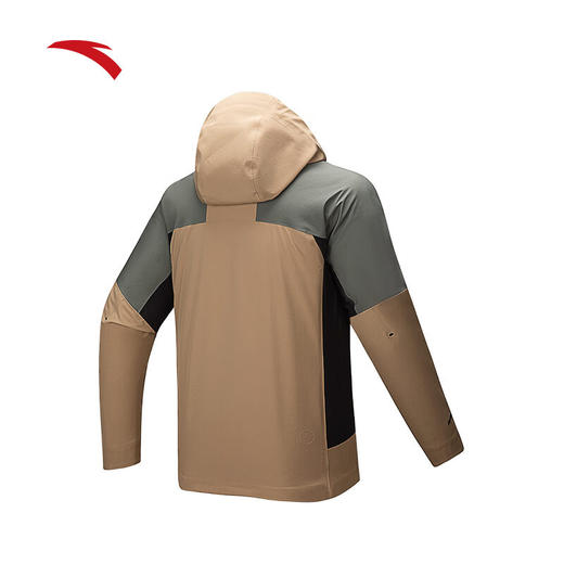 安踏（ANTA）x国家地理硬壳厚外套男运动外套风衣宽松防风防水上衣152516607 商品图1