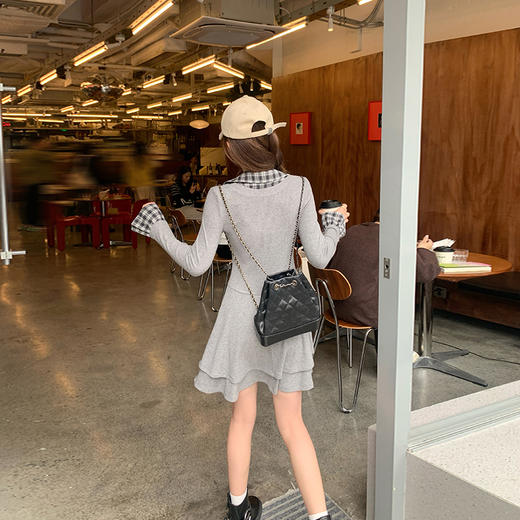 【折后再享2件88折】最后一波现货！ 假两件连衣裙 日常219.99/件 立减110 秒杀109.99/件！！ 商品图4