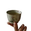 无落<果青釉下粉彩手绘雏菊知忆茶杯> 商品缩略图4