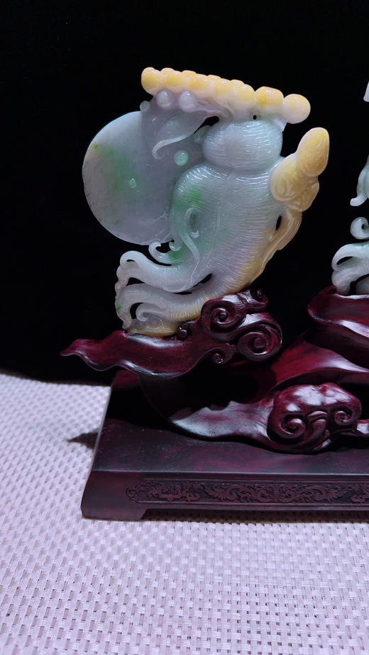 620719翡翠摆件【人生富贵】 商品图4