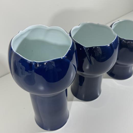 不仁斋 薛继业 陶瓷  茉莉花瓣花瓶花插客厅卧室桌面摆件花瓶花插 商品图2