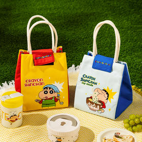 摩登主妇&蜡笔小新 保温袋手提饭盒便当包上班族学生早餐袋子