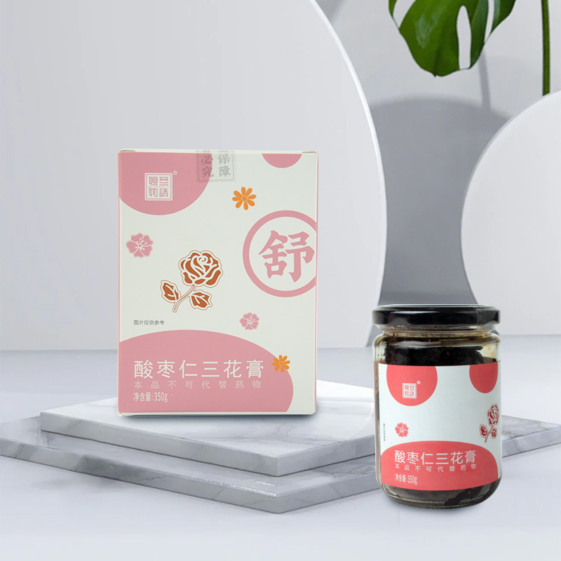 酸枣仁三花膏 350g/瓶 膏滋养生