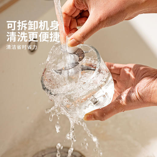 摩登主妇蒜泥神器家用切绞蒜末打蒜器压大蒜蒜蓉搅碎器电动捣蒜器 商品图4