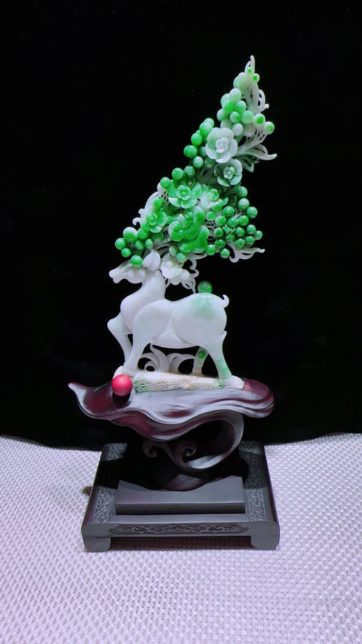 620723翡翠摆件【一路发财】 商品图1