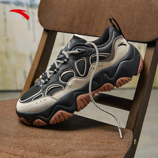 安踏【樊振东同款】流萤老爹鞋春季新款男女同款休闲运动鞋112518853 商品图2