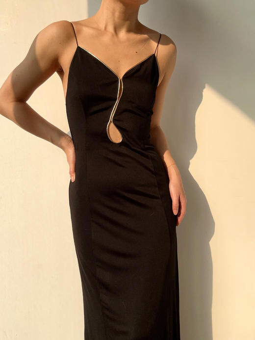 CG｜Jessica Dress 吊带连衣裙［ 黑 / 白 ] 商品图5