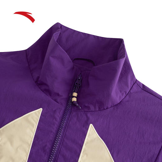 安踏（ANTA）凯里·欧文系列丨梭织运动上衣男女简约休闲百搭时尚上衣172511605N 商品图2