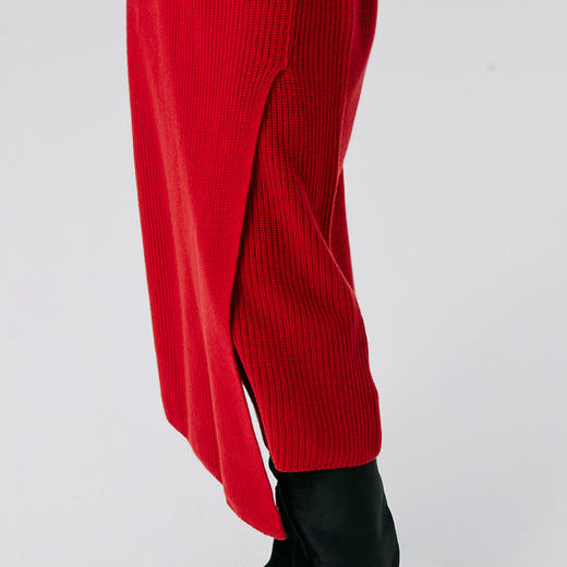 东黎 • 小山羊绒女士秋冬双层双元宝针显瘦半裙 2082 商品图5