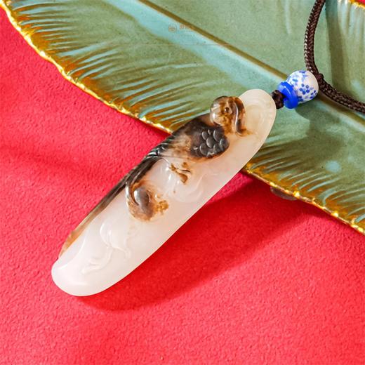 新疆国玉盟世玉羊脂玉挂件（吉祥动物）【带证书·顺丰物流】 商品图6