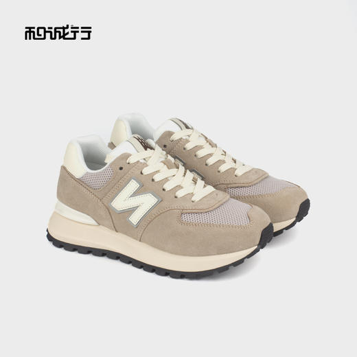 和诚行 2024秋冬新款舒适百搭厚底休闲运动鞋女撞色老爹鞋0551092 商品图5