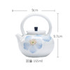 束刻<白瓷玉泥手绘提梁壶> 商品缩略图5