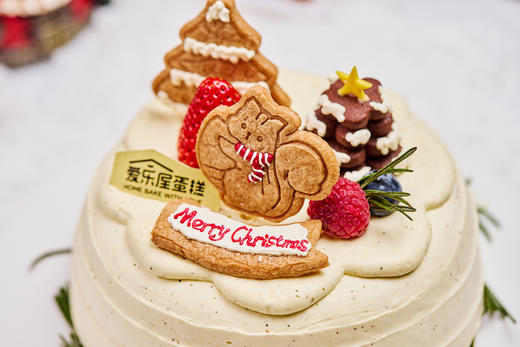 雪夜小松鼠蛋糕 商品图3