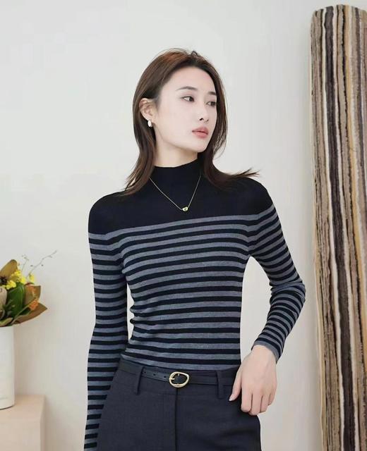 工厂订单余！少量！敲高性价比 之he半高领羊毛针织衫！ 商品图5