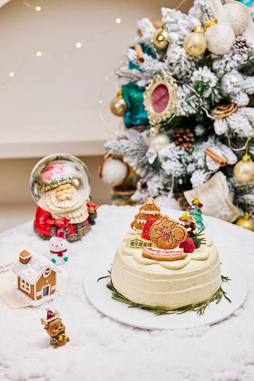 雪夜小松鼠蛋糕 商品图0