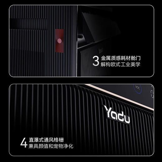 亚都（YADU） 空气净化器 卫健委备案消毒机 UFCO分解甲醛除异味 家用办公大空间 KJ2000F-T20(Hi) 商品图5