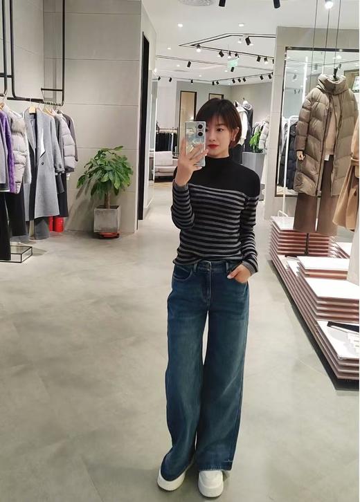 工厂订单余！少量！敲高性价比 之he半高领羊毛针织衫！ 商品图8