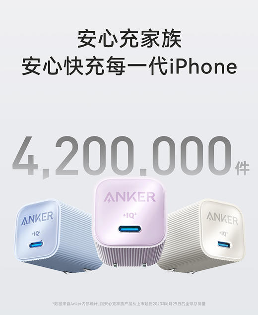 安克30W安心充充电头A2337 商品图0