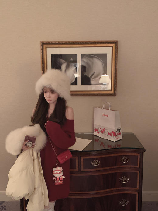 金蘑菇菇 “新年来点红色吧” /精选四款过年开运红 氛围感内搭 商品图4