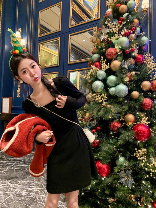 【179元任选2件】现货！方领连衣裙 商品图9