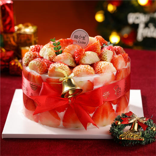 （立减60元）莓梦成真丹东草莓蛋糕 商品图0