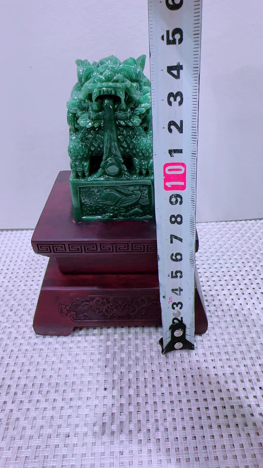 620730翡翠摆件【印章】 商品图1