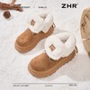 ZHR厚底加绒雪地靴女2024冬季新款保暖御寒棉鞋防滑轻便毛毛鞋女 商品缩略图7