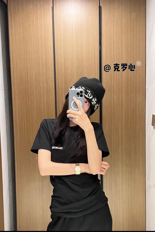 克罗心2024秋冬新款铁标毛线帽（AN） 商品图4