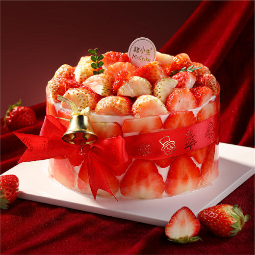 （立减60元）莓梦成真丹东草莓蛋糕 商品图2