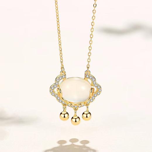 祥云如意锁项链 商品图4