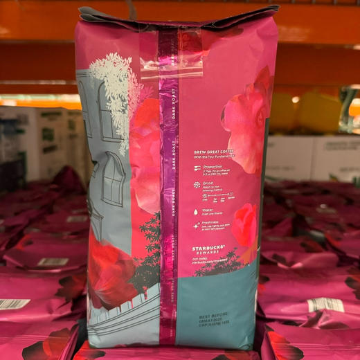 新增红装深度烘焙款咖啡豆！Starbucks星巴克红色包装咖啡豆折扣特价📣美国直邮260元 🉐️喜欢喝咖啡的宝宝们！STARBUCKS星巴克咖啡豆100% Arabica，黑可可和焦糖风味 商品图7