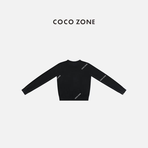 COCO ZONE 秋冬设计感可拆卸领子长袖套头针织衫CC1D2908 商品图1