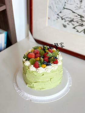 斑斓开心果蛋糕