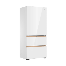 海尔（Haier）（202870）512升麦浪系列M5全空间保鲜594mm专业超薄零嵌入式多门家用电冰箱一级能效BCD-512WGHMD1BWLU1