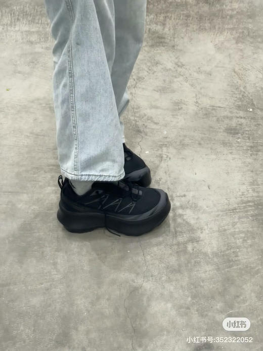 1223-3 小个子天菜 CDG联名SAL 女团 7cm超轻厚底巨舒适 系带休闲鞋 略大半码 商品图10