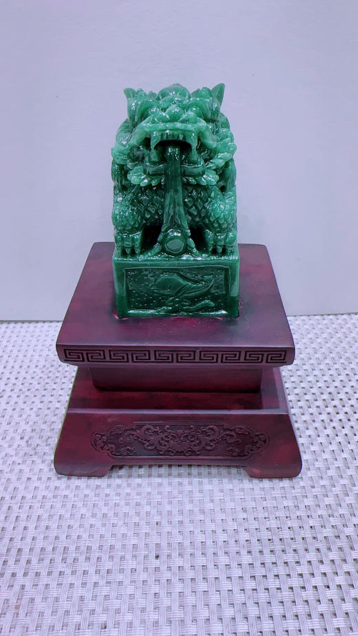 620730翡翠摆件【印章】 商品图3