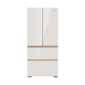 海尔（Haier）（202872） 麦浪金BCD-515WGHFD1BY6U1零嵌515升法式多门超薄全空间保鲜冰箱