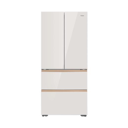 海尔（Haier）（202872） 麦浪金BCD-515WGHFD1BY6U1零嵌515升法式多门超薄全空间保鲜冰箱 商品图0