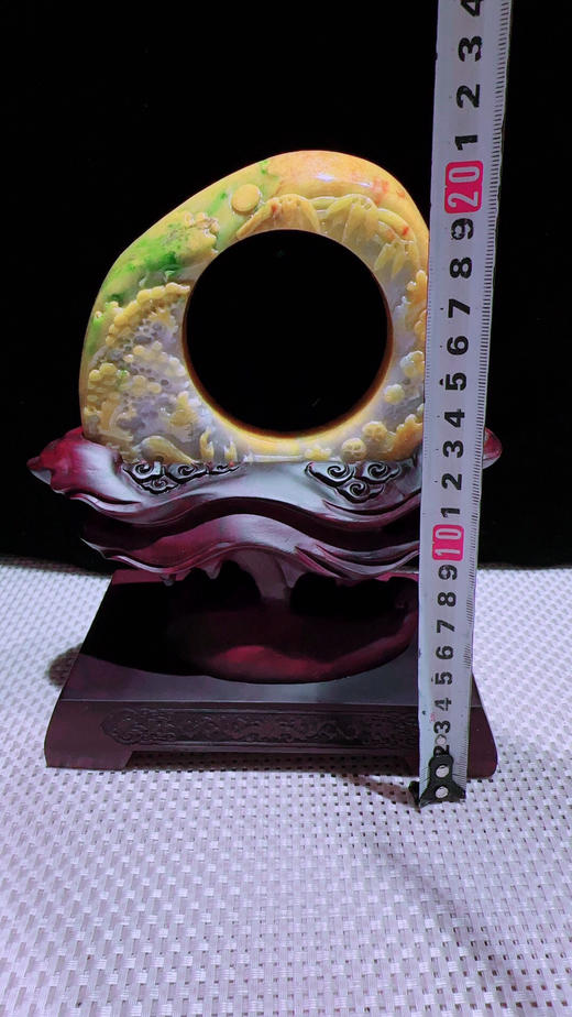 620733翡翠摆件【高山流水】 商品图1