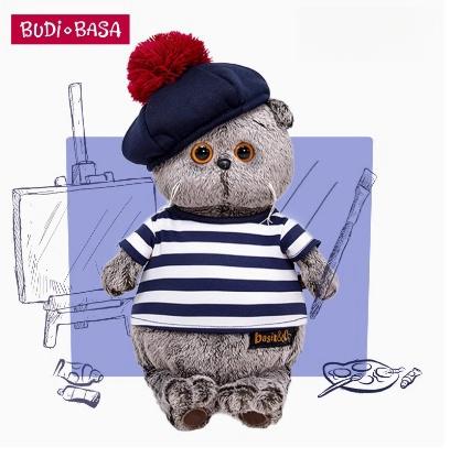 BUDIBASA巴迪宝思戴贝雷帽的宝喜可猫 (25cm) 商品图0